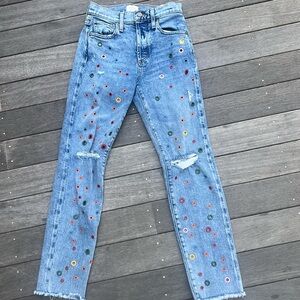 AO.LA jeans with colorful grommets, 24